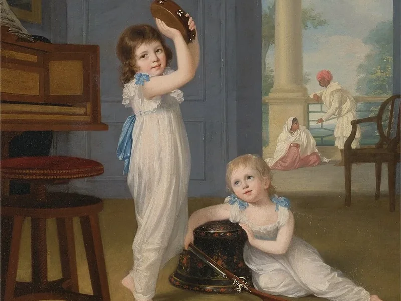 1762-Arthur William Devis - Emily e George Mason